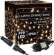 Lampki choinkowe Springos Lampki choinkowe 300 led biały ciepły 15m oświetlenie świąteczne IP44 UNIWERSALNY 10