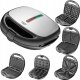 Opiekacz Adler Opiekacz 5W1 Grill Sandwich Toster Orzeszki Gofry 1