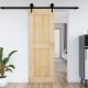 vidaXL Drzwi, 80x210 cm, lite drewno sosnowe 1