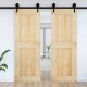vidaXL Drzwi, 80x210 cm, lite drewno sosnowe 2