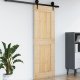vidaXL Drzwi, 80x210 cm, lite drewno sosnowe 3