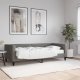 vidaXL Sofa z materacem do spania, ciemnoszara, 90x200 cm, tkanina 1