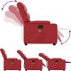 vidaXL Podnoszony fotel masujący, rozkładany, czerwony 7