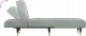 vidaXL Szezlong, jasnoszary, tapicerowany aksamitem 6