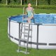 Bestway 4-stopniowa drabinka basenowa Flowclear, 132 cm 1