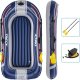 Bestway Ponton nadmuchiwany Hydro-Force z wiosłami i pompką, niebieski 1