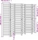 vidaXL Parawan pokojowy, 6-panelowy, biały, lite drewno paulowni 8