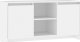 vidaXL Szafka pod TV, biała, 102x37,5x52,5 cm, płyta wiórowa 2