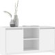 vidaXL Szafka pod TV, biała, 102x37,5x52,5 cm, płyta wiórowa 3