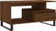 vidaXL Stolik kawowy, brązowy dąb 90x49x45 cm, materiał drewnopochodny 2