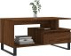 vidaXL Stolik kawowy, brązowy dąb 90x49x45 cm, materiał drewnopochodny 3