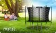 Trampolina ogrodowa Neo-Sport NeoSport Trampolina ogrodowa 8ft/252cm z siatką wewnętrzną i drabinką 9