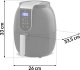 Frytkownica beztłuszczowa Berdsen z wyświetlaczem Air fryer BD-651 12