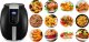 Frytkownica beztłuszczowa Berdsen z wyświetlaczem Air fryer BD-651 15