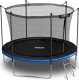 Trampolina ogrodowa Neo-Sport NeoSport Trampolina ogrodowa 8ft/252cm z siatką wewnętrzną i drabinką 1