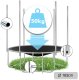 Trampolina ogrodowa Neo-Sport NeoSport Trampolina ogrodowa 6ft/183cm z siatką wewnętrzną i drabinką 3