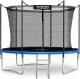 Trampolina ogrodowa Neo-Sport NeoSport Trampolina ogrodowa 6ft/183cm z siatką wewnętrzną i drabinką 2