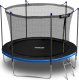 Trampolina ogrodowa Neo-Sport NeoSport Trampolina ogrodowa 10ft/312cm z siatką wewnętrzną i drabinką 1