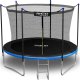 Trampolina ogrodowa Neo-Sport NeoSport Trampolina ogrodowa 10ft/312cm z siatką wewnętrzną i drabinką 3