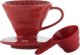 Hario Hario ceramiczny Drip V60-01 Czerwony 2