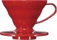 Hario Hario plastikowy Drip  V60-01 Czerwony 1