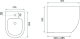 Miska WC Rea Zestaw Misa WC Carlo Mini Rimless Flat + Bidet Carlo Mini 11