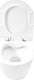 Miska WC Rea Zestaw Misa WC Carlo Mini Rimless Flat + Bidet Carlo Mini 4