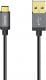 Kabel USB Hama USB-A - USB-C 0.75 m Szary (001357900000) 2