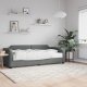 vidaXL vidaXL Sofa z materacem do spania, ciemnoszara, 90x200 cm, tkanina 1