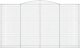vidaXL vidaXL Kosze gabionowe, 9 szt, 400x30x220/240 cm, galwanizowane żelazo 4