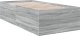 vidaXL vidaXL Rama łóżka, szary dąb sonoma, 75x190cm, materiał drewnopochodny 3