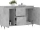 vidaXL Szafka, szarość betonu, 104x35x70 cm 4