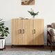 vidaXL Szafka, dąb sonoma, 90x34x80 cm 1