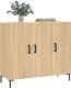 vidaXL Szafka, dąb sonoma, 90x34x80 cm 3