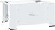 vidaXL vidaXL Podest pod pralkę z szufladą, biały 2