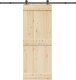 vidaXL vidaXL System do montażu drzwi przesuwnych, 213,5 cm, stal, czarny 1