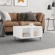 vidaXL vidaXL Stolik kawowy, biały 60x50x36,5 cm, materiał drewnopochodny 1