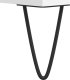 vidaXL vidaXL Stolik kawowy, biały 60x50x36,5 cm, materiał drewnopochodny 7