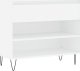 vidaXL vidaXL Półka na buty, biała, 70x36x60 cm, materiał drewnopochodny 1
