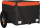 vidaXL vidaXL Przyczepka rowerowa, czarno-pomarańczowa, 30 kg, żelazo 3