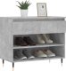 vidaXL vidaXL Szafka na buty, szarość betonu, 70x36x60 cm 2