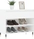 vidaXL vidaXL Półka na buty, biała, 70x36x60 cm, materiał drewnopochodny 2