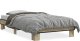 vidaXL vidaXL Rama łóżka, dąb sonoma, 75x190 cm, materiał drewnopochodny 2