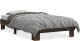 vidaXL vidaXL Rama łóżka, brązowy dąb, 90x190 cm, materiał drewnopochodny 2