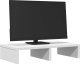 vidaXL vidaXL Podstawka pod monitor, biała, 50x27x10 cm 2