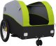 vidaXL vidaXL Przyczepka rowerowa, czarno-zielona, 30 kg, żelazo 5