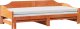 vidaXL vidaXL Łóżko dzienne rozsuwane, woskowy brąz, 80x200 cm drewno sosnowe 3