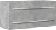 vidaXL vidaXL Szafka pod umywalkę, szarość betonu, 100 x 38,5 x 48 cm, płyta 2