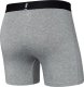 SAXX Bokserki męskie chłodzące / sportowe z rozporkiem SAXX DROPTEMP COOL Boxer Brief Fly  szare S 1