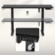 Biurko Huzaro Hero 8.2 Black Czarne 120 cmx60 cm 3